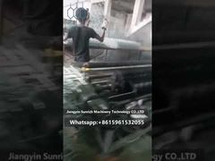 PLC সহ সার্ভো মোটর নিয়ন্ত্রণ ব্যবস্থা, ডাবল ট্যুইস্টের জন্য গ্যাবিওন বক্সের প্রান্ত মোড়ানো মেশিন