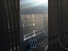 স্পিড গ্যাবিয়ন বক্স মেশিন সার্ভো মোটর কন্ট্রোল সিস্টেম এবং 30 গর্ত / মিনিট উত্পাদন গতি সঙ্গে