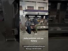 লাইভ ফ্যাক্টরি টেস্ট: ভারতীয় ক্রেতাদের কাছে গ্যাবিয়ন মেশ মেশিনের কর্মক্ষমতা প্রদর্শিত