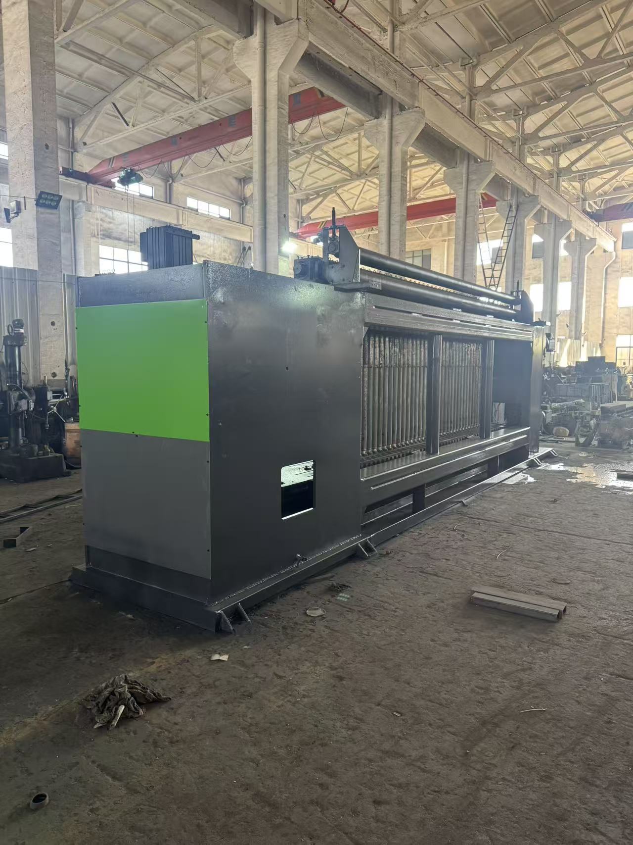 সর্বশেষ কোম্পানি ব্লগ সম্পর্কে সর্বশেষ সার্ভো সিএনসি গ্যাবিয়ন তৈরির মেশিনের সফল অন-সাইট ডিবাগিং