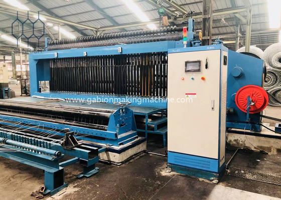 কেনা 4000mm এর জন্য 4.0mm GI ওয়্যার সহ Galvanized PVC প্রলিপ্ত গ্যাবিয়ন মেশ মেশিন অনলাইনে উৎপাদন