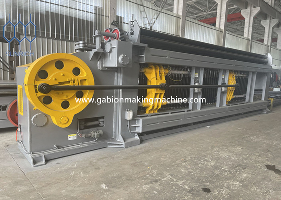 কেনা সর্বোচ্চ দক্ষতার সঙ্গে 6300MM 4.0mm গ্যাবিয়ন জাল মেশিন অনলাইনে উৎপাদন