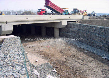 কেনা মাটি গঠন শক্তিশালীকরণ জন্য Galvanized Gabion বক্স / Gabion ওয়াল ঝুড়ি অনলাইনে উৎপাদন