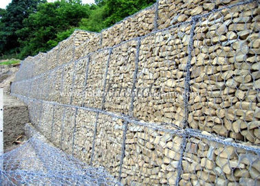 কেনা জং প্রুফ Gabion বক্স হট ডেক কাস্টমাইজড নিম্ন কার্বন ইস্পাত ওয়্যার Gabion মেষ খাঁচা অনলাইনে উৎপাদন