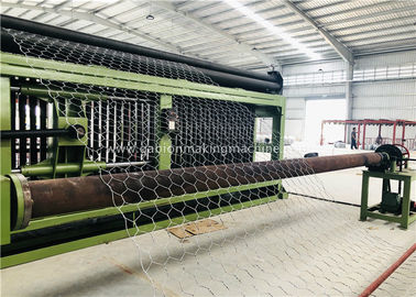 কেনা হেক্সাডালাল ওয়্যার জাল বোনা মেশিন / Gabion বক্স মেশিন জন্য 2mm - 4mm ব্যাস ওয়্যার অনলাইনে উৎপাদন