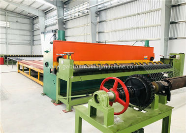 কেনা হেক্সাডালাল ওয়্যার জাল মেশিন 4300mm টাচ স্ক্রিন PLC নিয়ন্ত্রণ সঙ্গে কাজ প্রস্থ অনলাইনে উৎপাদন