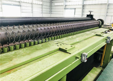 কেনা 1200mm প্রস্থ Gabion মেকিং মেশিন / Gabion তারের মেষ মেশিন মেষ আকার 22x33mm অনলাইনে উৎপাদন