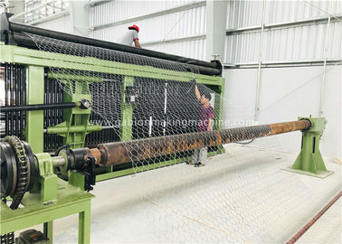 কেনা অনুভূমিক প্রকার Gabion বক্স মেশিন তিনটি টুইস্ট চিকেন cages জন্য মসৃণ চলমান অনলাইনে উৎপাদন