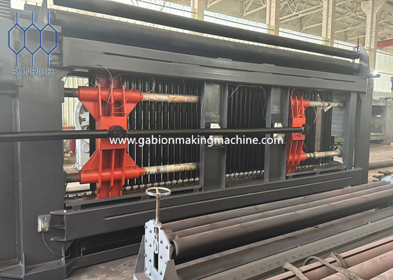 কেনা গ্যাবিয়ন জাল পণ্য জন্য 4MM তারের ব্যাসার্ধ গ্যাবিয়ন বক্স মেশিন 30KW সঙ্গে অনলাইনে উৎপাদন