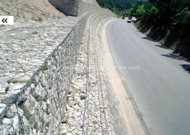 কেনা জব / পিভিসি লেপা Gabion ওয়্যার জালের বুনানি স্টোন 2.7mm ওয়্যার ব্যাসার্ধ জন্য মেষ অনলাইনে উৎপাদন
