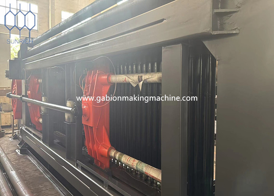 কেনা কাস্টমাইজযোগ্য তারের ব্যাসার্ধ 1.6mm-4.0mm গ্যাবিয়ন মেশিন জাল আকার 105x125mm অনলাইনে উৎপাদন
