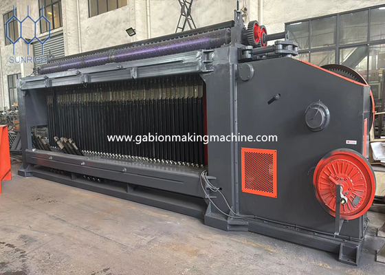 কেনা 1.6mm-4.0mm তারের ব্যাসার্ধ গ্যাবিয়ন মেশিন 60x80mm জাল আকার টান শক্তি 400-550N/mm2 অনলাইনে উৎপাদন