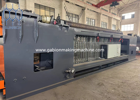 কেনা জাল আকার 60x80mm টেকসই গ্যাবিয়ন উত্পাদন মেশিন অনলাইনে উৎপাদন