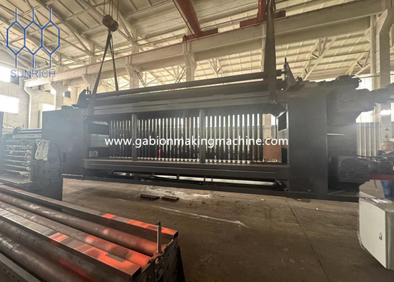 কেনা ঢাল স্থিতিশীলতা জন্য স্বয়ংক্রিয় Gabion বক্স উত্পাদন লাইন অনলাইনে উৎপাদন
