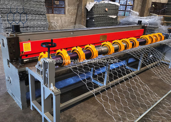 কেনা 5000mm 88x125mm Servo মোটর স্বয়ংক্রিয় Gabion মেকিং মেশিন অনলাইনে উৎপাদন
