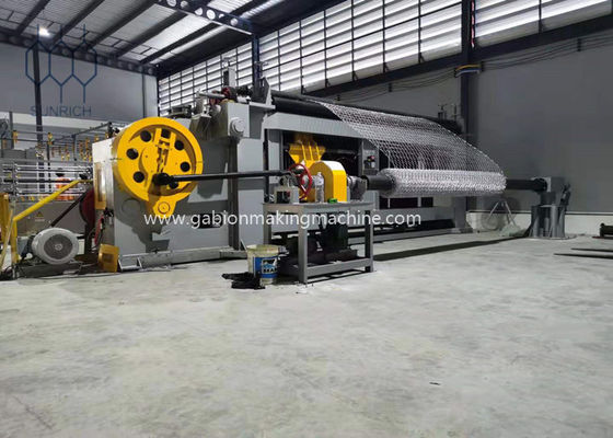 কেনা 110x136mm জাল আকারের জন্য উচ্চ গতির 225 M/H Gabion বক্স মেকিং মেশিন অনলাইনে উৎপাদন