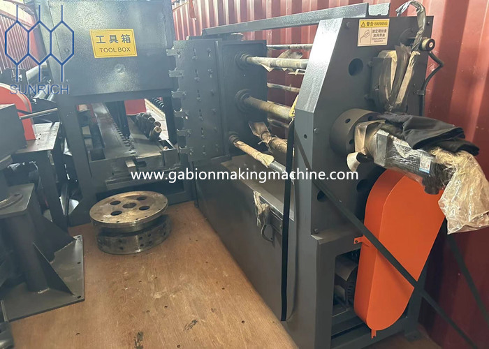 4mm Heavy Duty Gabion Basket Reinforcement Mesh Machine for 5500mm Width