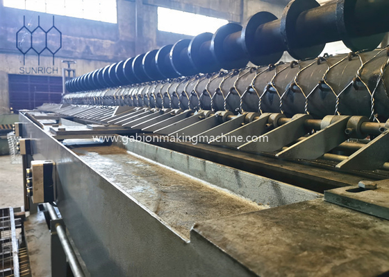 উচ্চ উত্পাদনশীলতা 88x110mm মেশিন Gabion সহজে রক্ষণাবেক্ষণ সঙ্গে